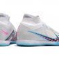 2024&25  Mercurial Superfly 9 Elite Indoor Blast Pack - WhiteBlueLaser Pink