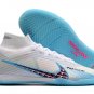 2024&25  Mercurial Superfly 9 Elite Indoor Blast Pack - WhiteBlueLaser Pink