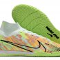 2024&25  Mercurial Superfly 9 Elite Indoor Bonded Pack - Barely GreenBlackened BlueTotal Orange