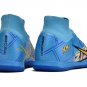 2024&25  Mercurial Superfly 9 Elite Indoor KM X Mbappe - Baltic BlueWhite