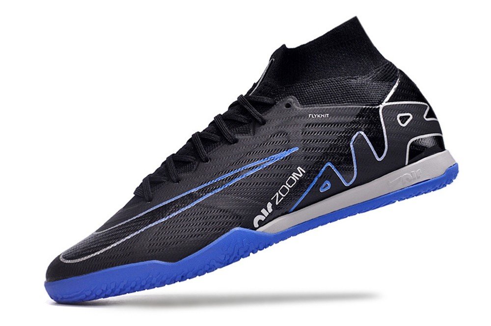 2024&25  Mercurial Superfly 9 Elite Indoor Shadow Pack - BlackChromeHyper Royal
