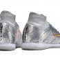 2024&25  Mercurial Superfly 9 Elite Indoor XXV SE Disruption - Metallic SilverWolf GreyBlack