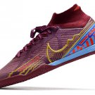 2024&25  Mercurial Superfly 9 Elite Mbappe KM Indoor - Dark BeetrootMetallic Vivid Gold