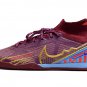 2024&25  Mercurial Superfly 9 Elite Mbappe KM Indoor - Dark BeetrootMetallic Vivid Gold