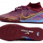 2024&25  Mercurial Superfly 9 Elite Mbappe KM Indoor - Dark BeetrootMetallic Vivid Gold