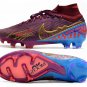 2024&25  Mercurial Superfly 9 Elite Mbapp&Atilde;&copy; FG - Dark BeetrootMetallic Vivid Gold