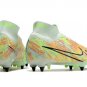 2024&25  Mercurial Superfly 9 Elite SG-Pro Bonded Pack - Barely GreenBlackened BlueTotal Orange