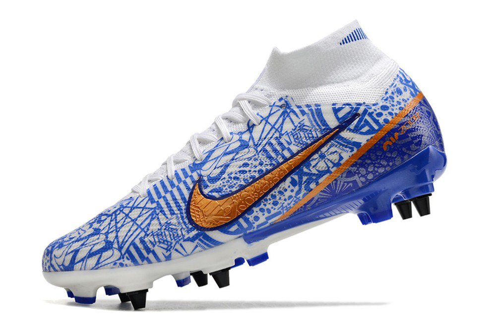 2024&25  Mercurial Superfly 9 Elite SG-Pro CR7 - WhiteMetallic CopperConcord