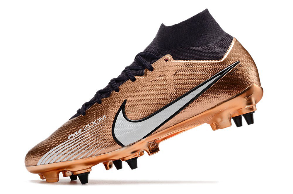 2024&25  Mercurial Superfly 9 Elite SG-Pro Generation Pack - Metallic CopperMetallic Gold