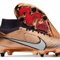 2024&25  Mercurial Superfly 9 Elite SG-Pro Generation Pack - Metallic CopperMetallic Gold