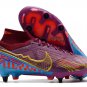 2024&25  Mercurial Superfly 9 Elite SG-Pro KM - Dark BeetrootMetallic Vivid Gold