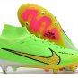 2024&25  Mercurial Superfly 9 Elite SGClog - GreenBlackLaser Pink