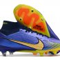 2024&25  Mercurial Superfly 9 Elite SGClog - Purple BlueBlackYellow