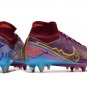 2024&25  Mercurial Superfly 9 Elite SGClog KM - Dark BeetrootMetallic Vivid Gold