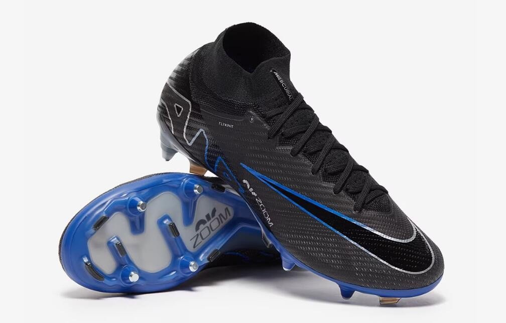 2024&25  Mercurial Superfly 9 Elite SGClog Shadow Pack - BlackChromeHyper Royal