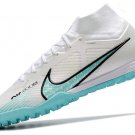 2024&25  Mercurial Superfly 9 Elite Turf - WhiteBaltic BlueLaser Pink