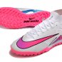 2024&25  Mercurial Superfly 9 Elite Turf - WhitePinkFlash CrimsonHyper Blue