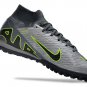 2024&25  Mercurial Superfly 9 Elite Turf Chrome Concept Pack - Chrome GreyGreenBlack