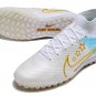 2024&25  Mercurial Superfly 9 Elite Turf Enzo Fernandez - Nuovo WhiteMetallic GoldMulticolor Blue