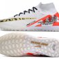 2024&25  Mercurial Superfly 9 Elite Turf Football Boots - WhiteGoldRed