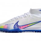 2024&25  Mercurial Superfly 9 Elite Turf Rainbow - WhiteMulticolor