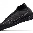 2024&25  Mercurial Superfly 9 Elite Turf Shadow Pack - BlackDark Smoke GreyWhite
