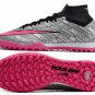 2024&25  Mercurial Superfly 9 Elite Turf XXV 25th Anniversary Pack - Metallic SilverHyper PinkBlack