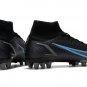 2024&25 Mercurial Superfly 8 Elite AG-PRO - Black Iron Grey University Blue