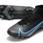 2024&25 Mercurial Superfly 8 Elite AG-PRO - Black Iron Grey University Blue
