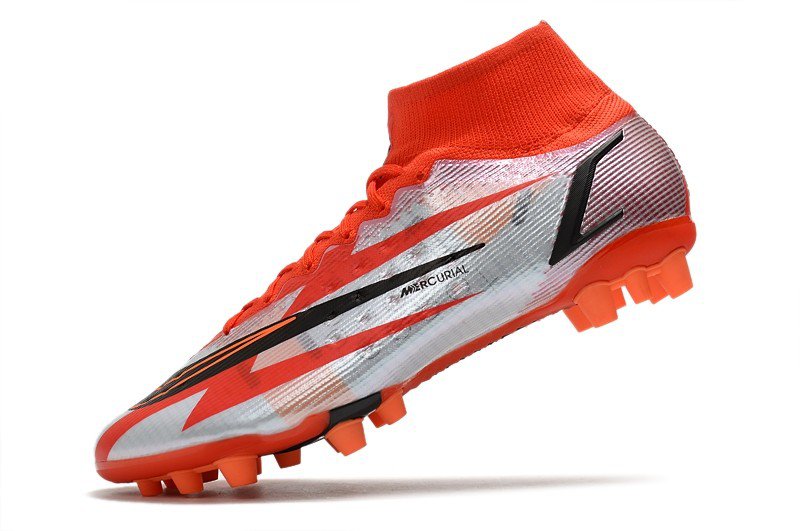 2024&25 Mercurial Superfly 8 Elite AG-Pro CR7 Spark Positivity - Chile RedBlackGhostTotal Orange