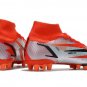2024&25 Mercurial Superfly 8 Elite AG-Pro CR7 Spark Positivity - Chile RedBlackGhostTotal Orange