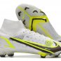 2024&25 Mercurial Superfly 8 'Silver Safari' Elite FG - White  Silver  Yellow  Black