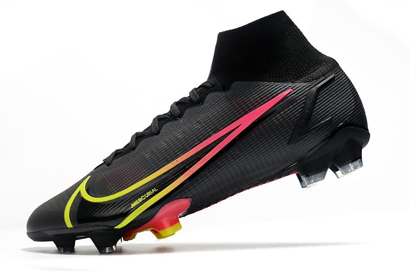 2024&25 Mercurial Superfly 8 Elite FG Black x Prism - Black  Cyber Yellow  Off Noir