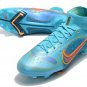 2024&25 Mercurial Superfly 8 Elite FG Blueprint - Chlorine Blue_Laser Orange_Marina