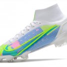 2024&25 Mercurial Superfly 8 Elite Fg By You - WhiteBluePinkYellow