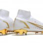 2024&25 Mercurial Superfly 8 Elite Fg By You - WhiteGoldPink