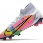 2024&25 Mercurial Superfly 8 Elite FG Dragonfly  -  WhiteMetallic SilverDark Raisin