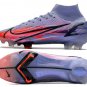 2024&25 Mercurial Superfly 8 Elite Fg Mbapp&Atilde;&copy; Km Flames - PurpleBlackRed