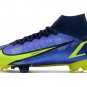 2024&25 Mercurial Superfly 8 Elite FG Recharge Pack - SapphireVoltBlue Void