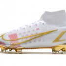 2024&25 Mercurial Superfly 8 Elite FG Season White Gold