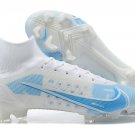 2024&25 Mercurial Superfly 8 Elite FG White Blue