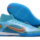 2024&25 Mercurial Superfly 8 Elite Indoor Blueprint Pack - Chlorine Blue Laser Orange Marina