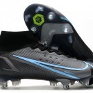 2024&25 Mercurial Superfly 8 Elite SG-PRO - Black Iron Grey University Blue