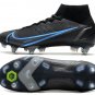 2024&25 Mercurial Superfly 8 Elite SG-PRO - Black Iron Grey University Blue