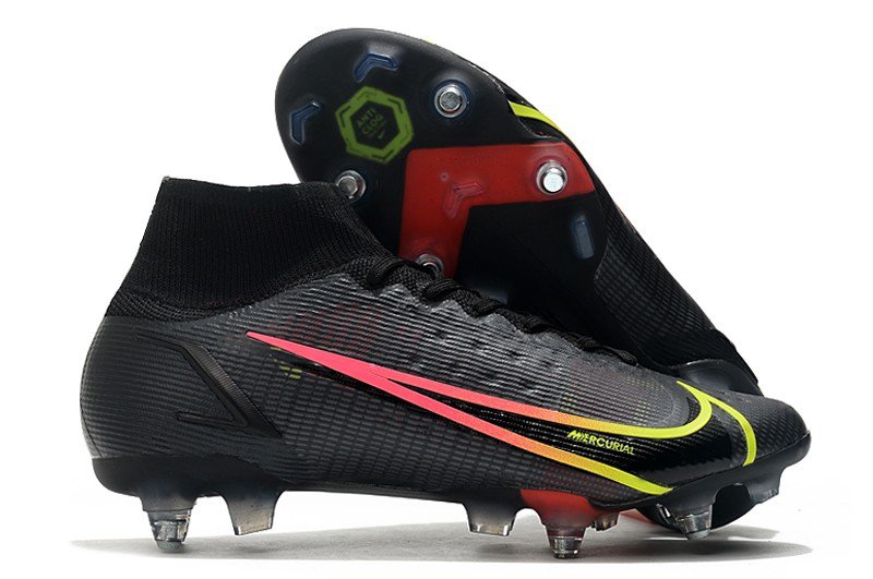2024&25 Mercurial Superfly 8 Elite SG-PRO Black X Prism - Black Cyber Yellow Off Noir