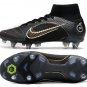 2024&25 Mercurial Superfly 8 Elite SG-Pro Shadow Pack - Black Metallic Gold Metallic Silver