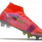 2024&25 Mercurial Superfly 8 Elite SG-PRO Spectrum - Bright Crimson  Metallic Silver  Green