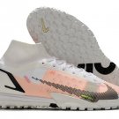 2024&25 Mercurial Superfly 8 Elite Turf - White Bright Crimson Pink Blast