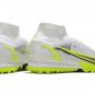2024&25 Mercurial Superfly 8 Elite Turf Silver Safari CR7 - WhiteBlackMetallic SilverVolt