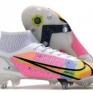 2024&25 Mercurial Superfly Dragonfly 8 Elite SG-PRO White Metallic Silver Dark Raisin